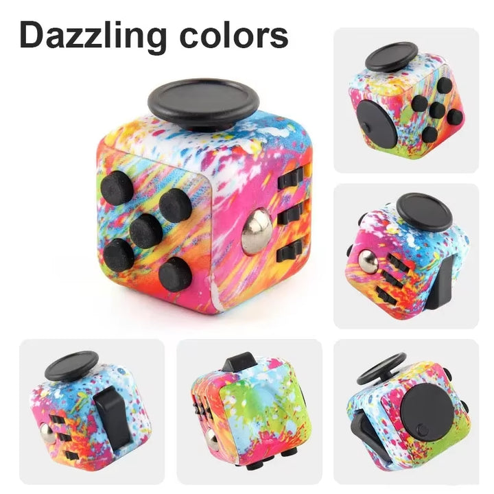 Antistress Fidget Compression Sensory New Novelty Magic Dice Toys for Children Adults Stress Relief Fidget Decompression Toy