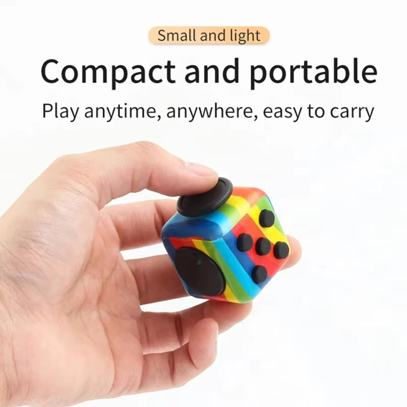 Antistress Fidget Compression Sensory New Novelty Magic Dice Toys for Children Adults Stress Relief Fidget Decompression Toy
