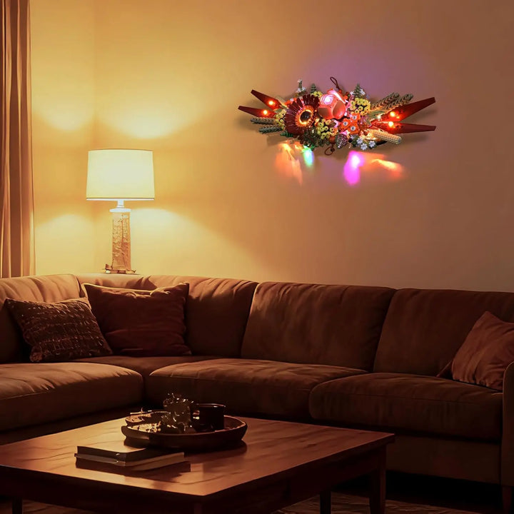 （No LEGO, Just Light）Usb Lights Set for Lego Flower Centerpiece 10314 Botanical Crafts