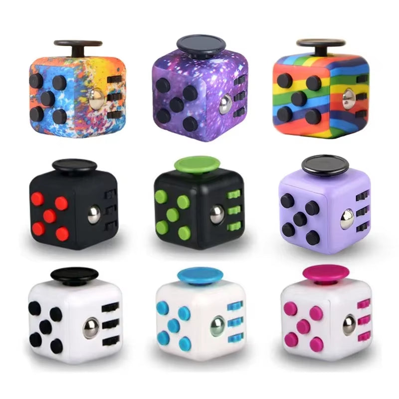 Antistress Fidget Compression Sensory New Novelty Magic Dice Toys for Children Adults Stress Relief Fidget Decompression Toy