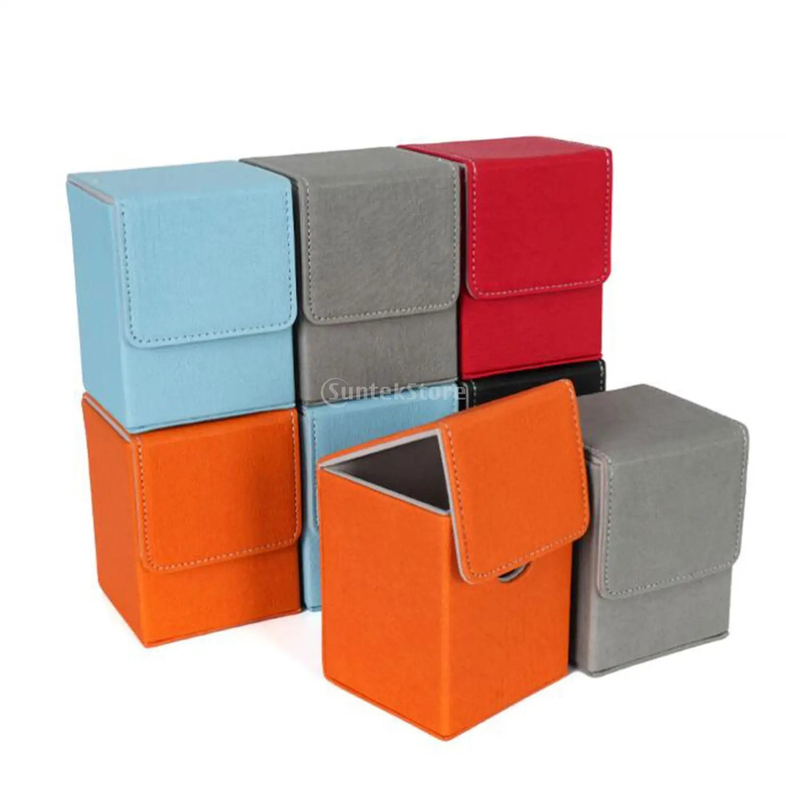 Hot Trading Card Deck Box Holder Large MTG Card Organizer Storage Collectible Game Card Cases Protectors Container