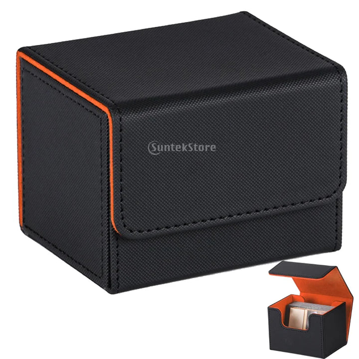 Hot Trading Card Deck Box Holder Large MTG Card Organizer Storage Collectible Game Card Cases Protectors Container