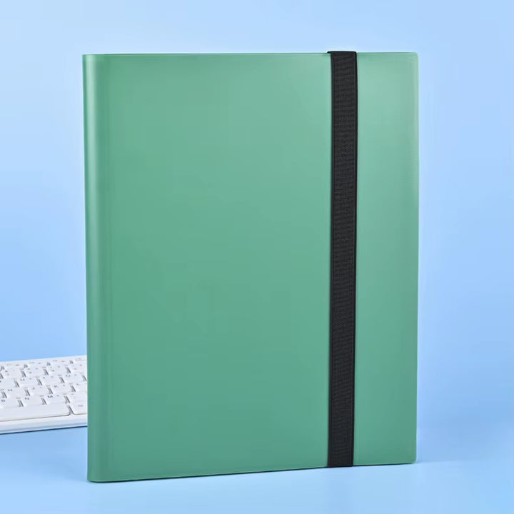 Premium 9-Pocket Trading Card Binder - Holds 360 Cards - Durable PP Cover - Ideal for Basketball, Baseball, and Sports Cards