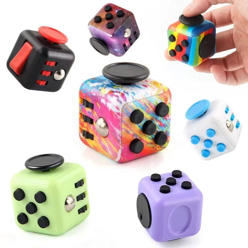 Antistress Fidget Compression Sensory New Novelty Magic Dice Toys for Children Adults Stress Relief Fidget Decompression Toy