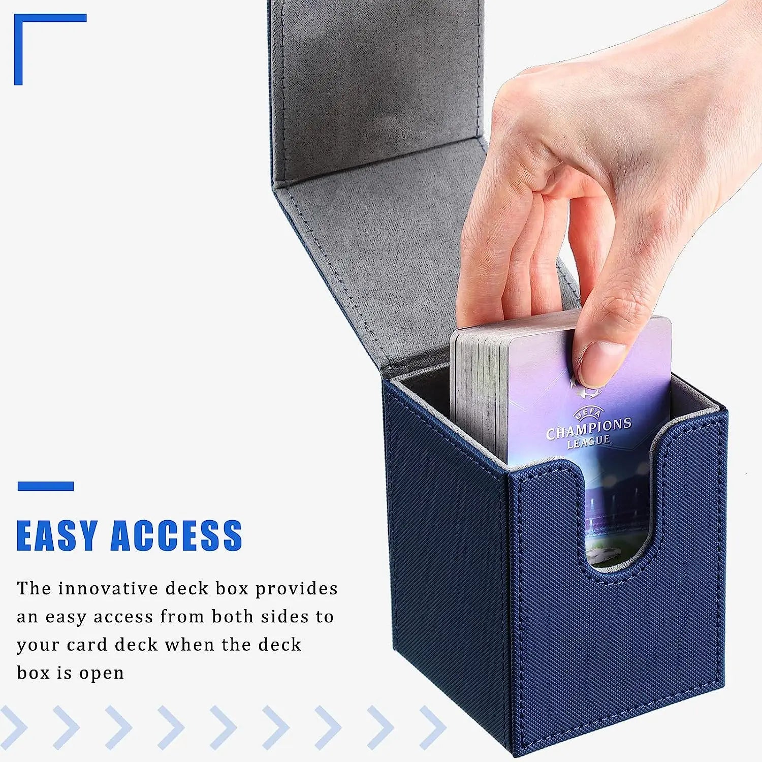 Card Deck Box Is an Card Box Used for Commander Display, Which Can Accommodate over 80 Single Card Transaction Cards. It Is