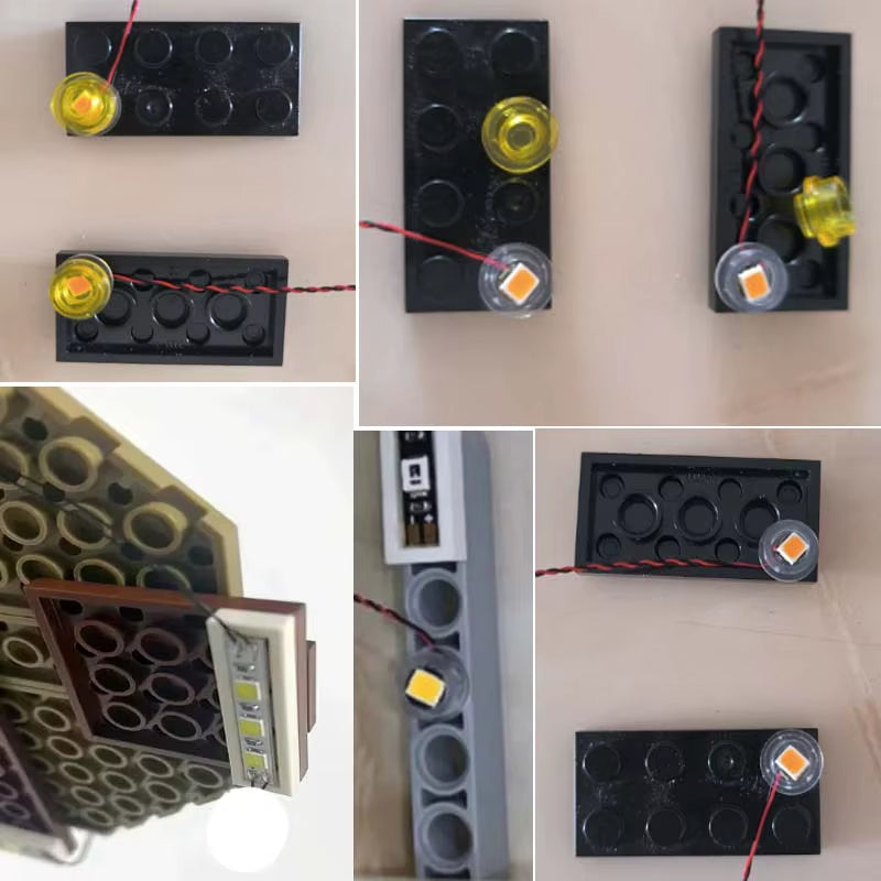 NOT Included Lego Model-Usb Light Kit for Lego 70677 NINJAGO Land Bounty