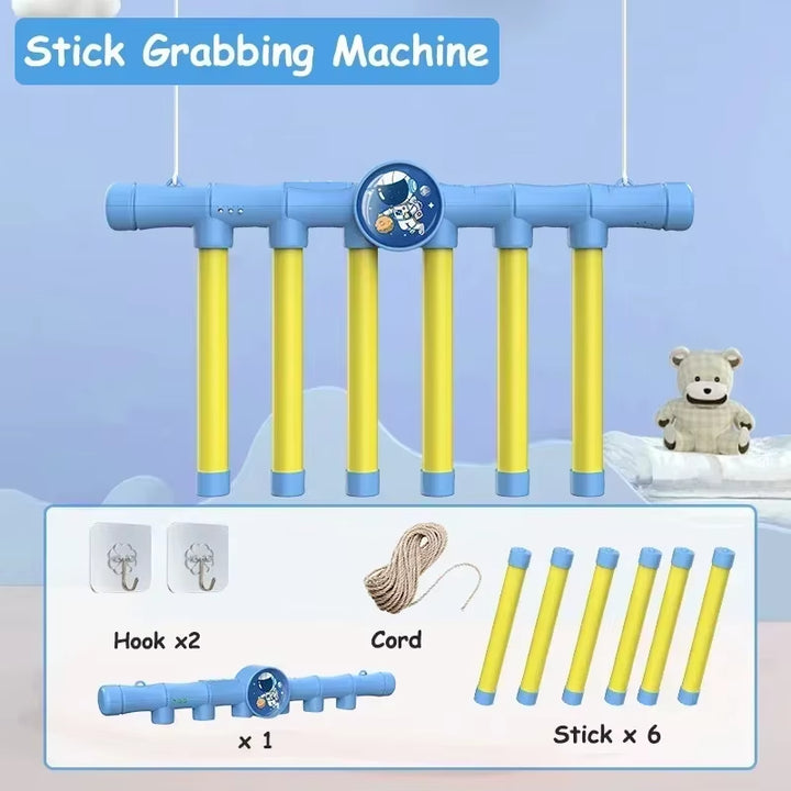 Fun Challenge Falling Sticks Game Toy, Training Reaction Ability Early Educational Parent-Child Stick Catcher Machine Toy Sports