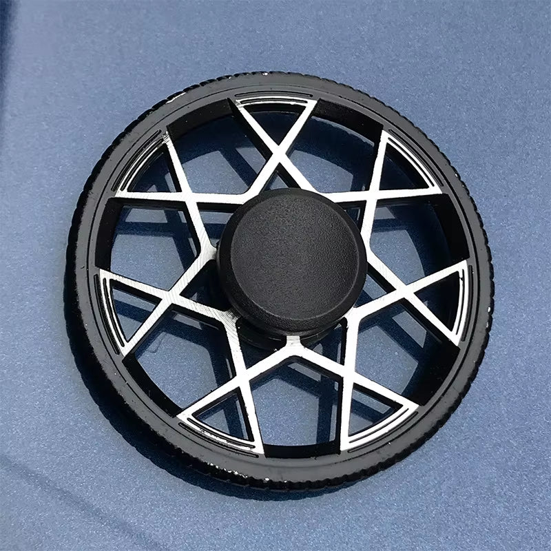 New Metal Rainbow Fidget Spinner Gradient Color EDC Hand Spinner Fingertip Gyro Anti-Anxiety Stress Relief Toys for Kids Adults