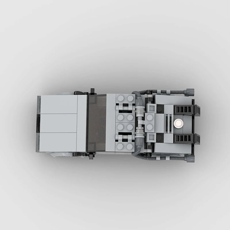 BACK to the FUTURE Delorean MOC Building Blocks City Sports Racing Vehicle DIY Bricks Toy for Christmas Gift