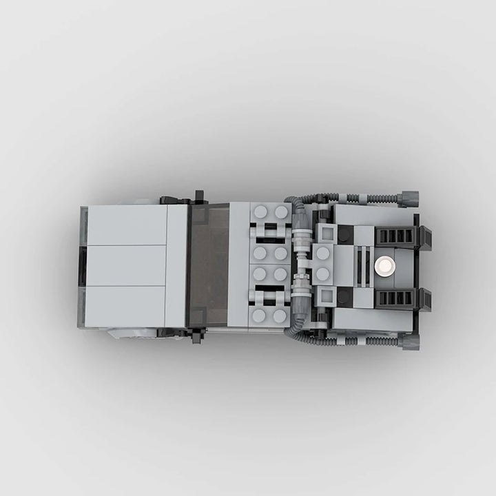 BACK to the FUTURE Delorean MOC Building Blocks City Sports Racing Vehicle DIY Bricks Toy for Christmas Gift