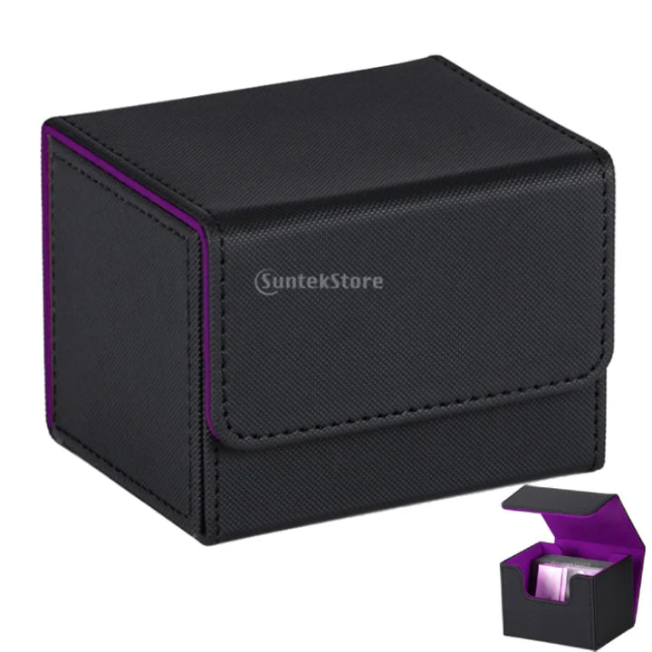 Hot Trading Card Deck Box Holder Large MTG Card Organizer Storage Collectible Game Card Cases Protectors Container