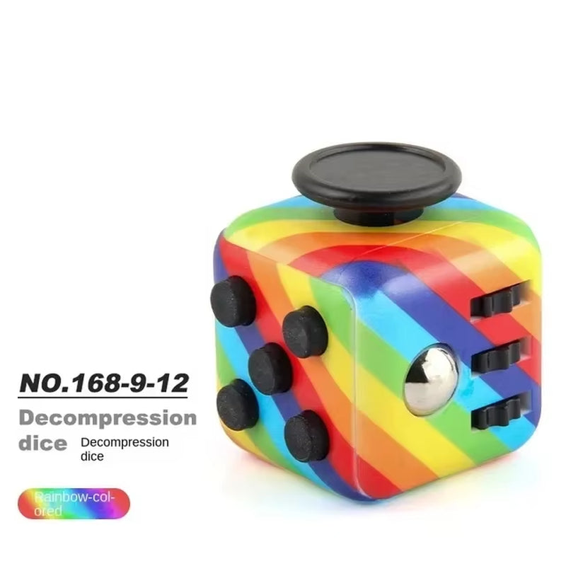 Antistress Fidget Compression Sensory New Novelty Magic Dice Toys for Children Adults Stress Relief Fidget Decompression Toy